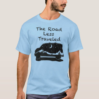 T-shirt Élément de route moins parcourue