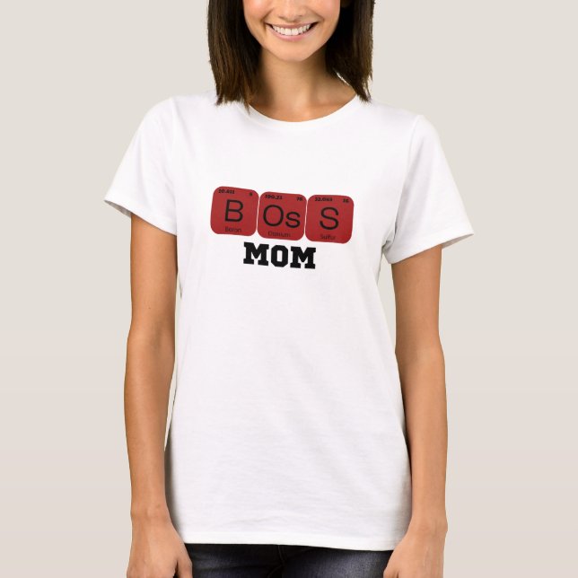 T-shirt Élément de table périodique mère (Devant)