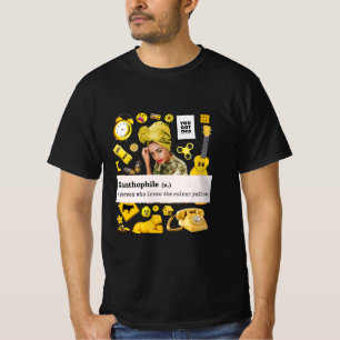 T-SHIRT ÉLÉMENT JAUNE XANTHOPHILE JAUNE AMOUR JAUNE