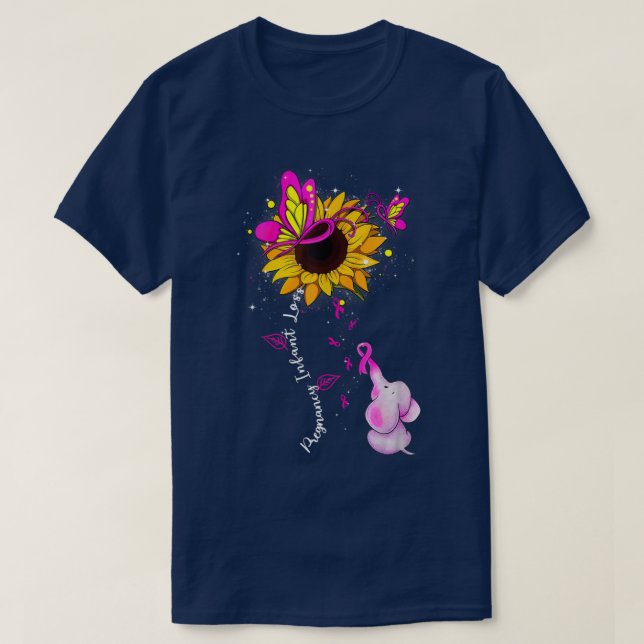 T-shirt Élément Soleil de la sensibilisation à la perte de (Design devant)