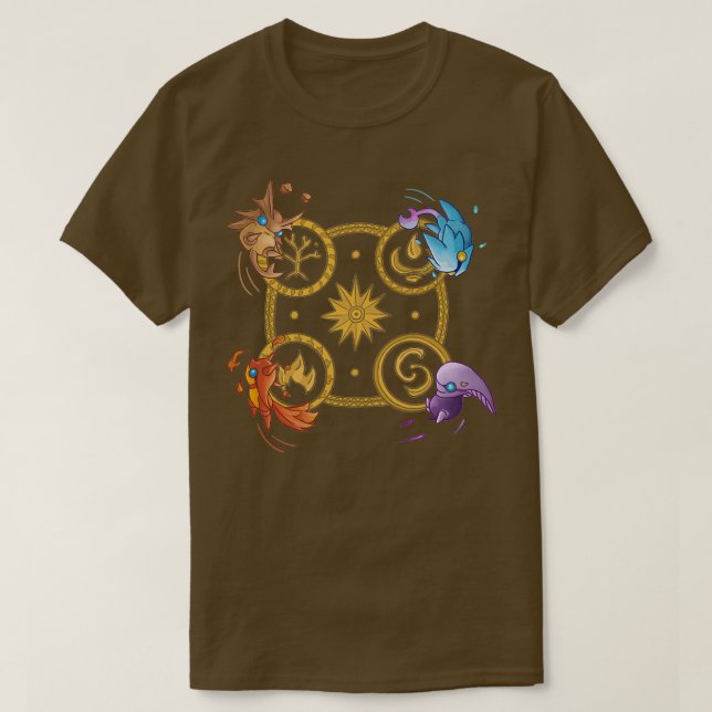 T-shirt Elemental Stars are here (Design devant)