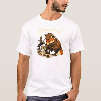 T-shirt Elementary - Fox Detective