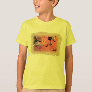 T-shirt Éléments de coordination des Feuilles de l'érable