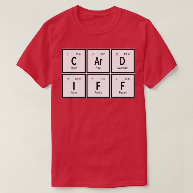 T-shirt Éléments de diff (Design devant)