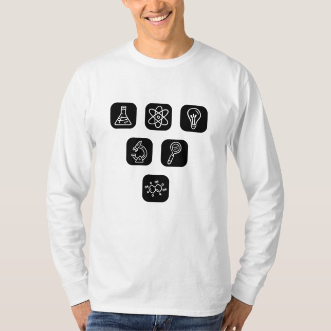 T-shirt Éléments de science Articles (Devant)