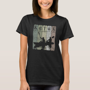 T-shirt Éléments de tableau périodique de kayak kayak vint