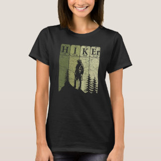 T-shirt Éléments de tableau périodique de randonneur pour