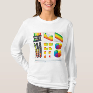 T-shirt Éléments d'infographie et visualisation de données