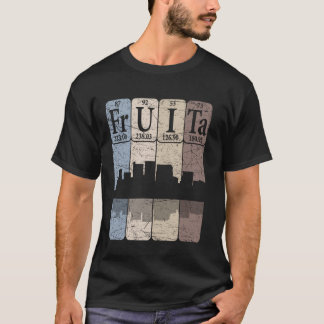T-shirt Éléments du tableau périodique de Fruita Fruita Co