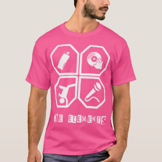 T-shirt Éléments Hip hop Love Music Tee - shirt