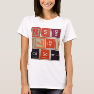 T-shirt Éléments périodiques Science du zinc