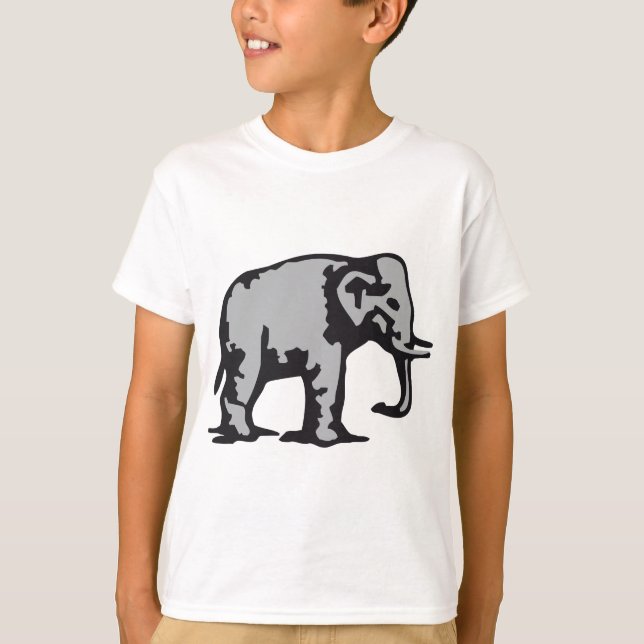 T-shirt éléphant (Devant)