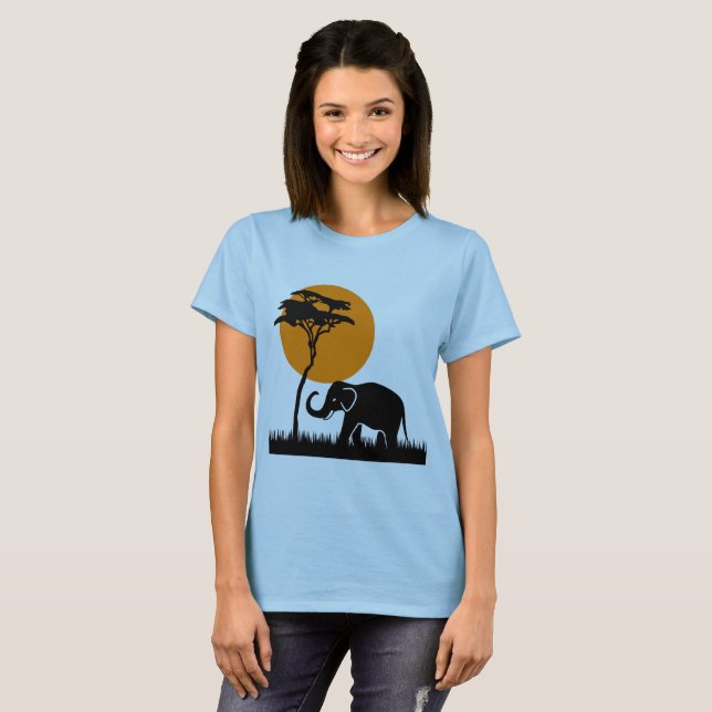 T-shirt Eléphant (Devant entier)