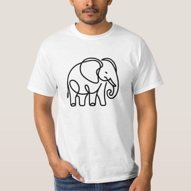 T-shirt Eléphant (Devant)