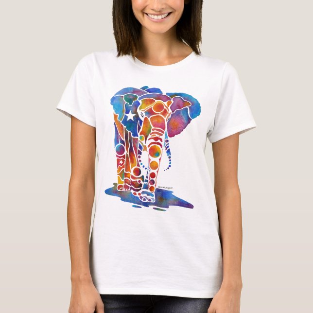 T-shirt Éléphant (Devant)