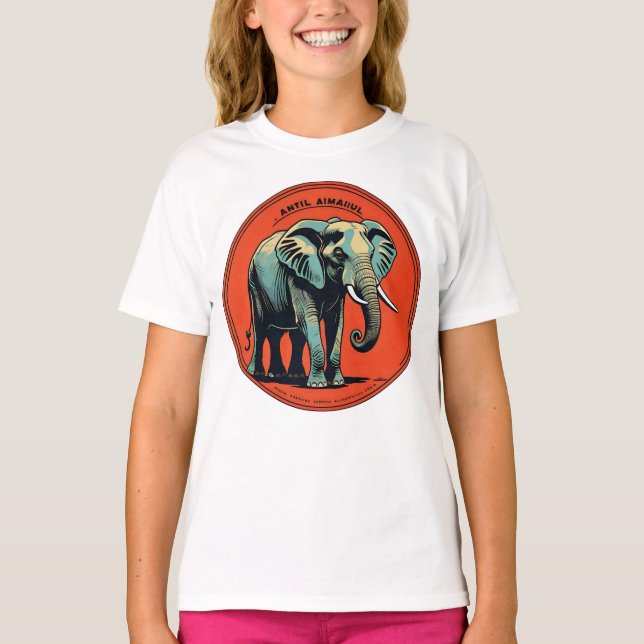 T-shirt Eléphant (Devant)