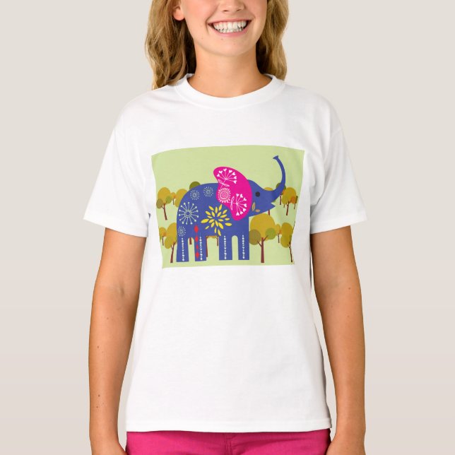 T-shirt éléphant (Devant)