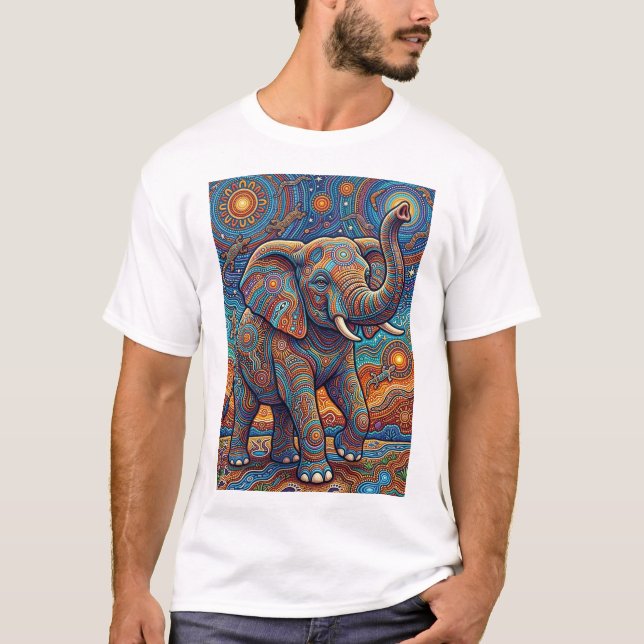 T-SHIRT ÉLÉPHANT (Devant)