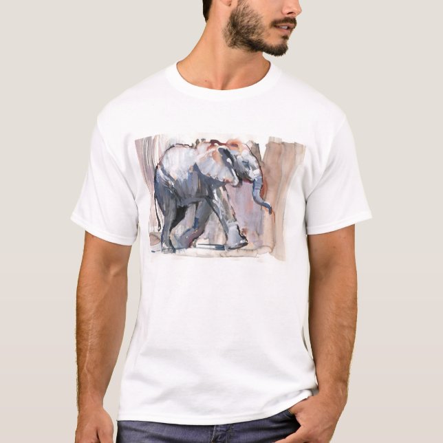 T-shirt Éléphant 2012 de bébé (Devant)
