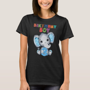 T-shirt Elephant 3ème anniversaire garçon 3 ans Eleph à th