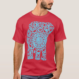 T-shirt Eléphant adorable Cadeau Imprimer Eléphants Faune 