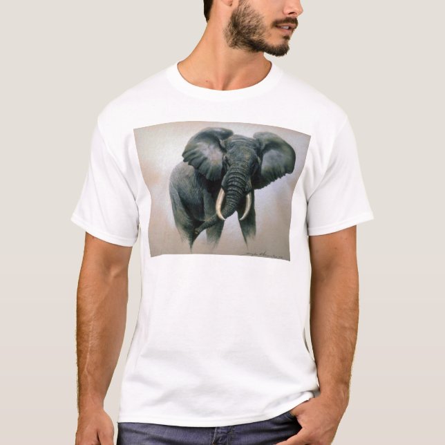T-shirt Éléphant africain (Devant)
