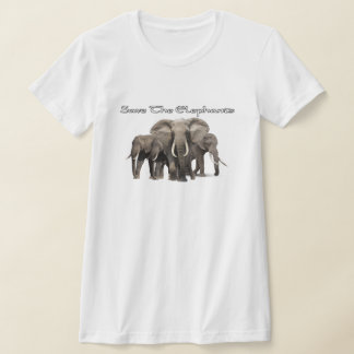 T-shirt éléphant africain