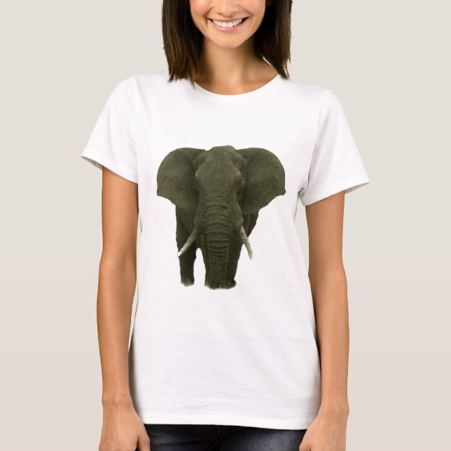 T-shirt Eléphant africain (Devant)