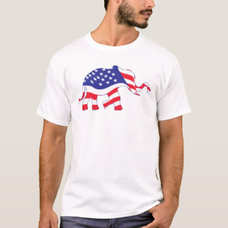 T-shirt Eléphant américain