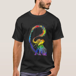 T-shirt Elephant Arc-En-Ciel Lgbtq Gay pride De Sensibilis