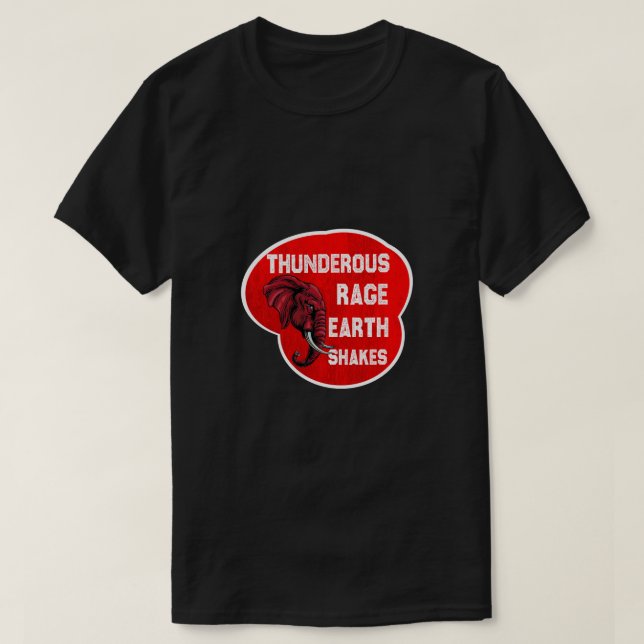 T-shirt Elephant art (Design devant)