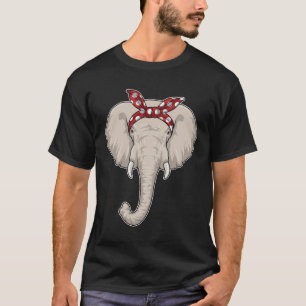 T-shirt Eléphant avec Bandana