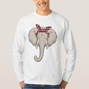T-shirt Eléphant avec Bandana