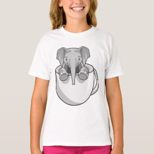 T-shirt Elephant avec la coupe