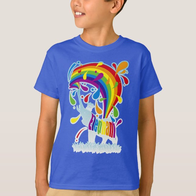 T-shirt Elephant_Baignade (Devant)