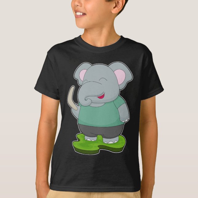 T-shirt Elephant Boomerang (Devant)