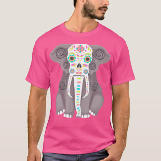T-shirt Eléphant crâne de sucre - Zookeeper de Whisperer a