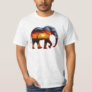 T-Shirt Éléphant d'Afrique