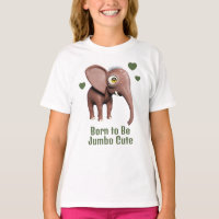 Éléphant de bébé mignon personnalisé né pour être