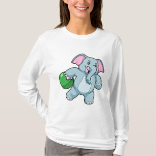 T-shirt Éléphant de bowling