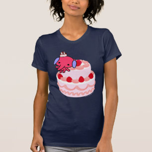 T-shirt - éléphant de gâteau - grand gâteau