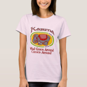 T-shirt Éléphant de karma