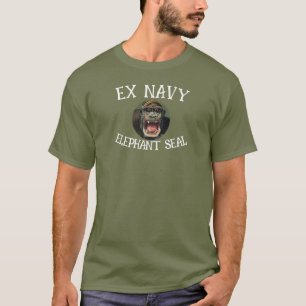 T-shirt Éléphant de mer ex-marine HG