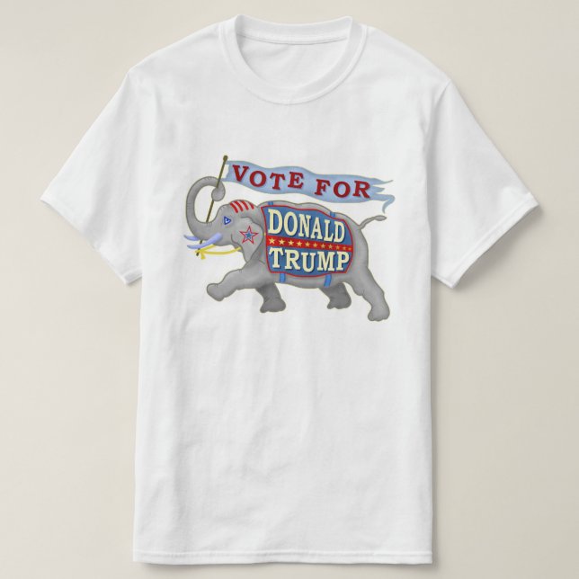 T-shirt Éléphant de président 2020 républicain de Donald (Design devant)