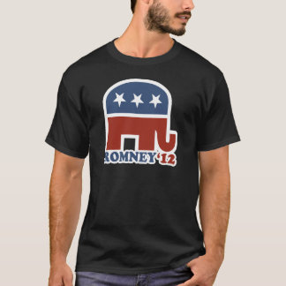 T-shirt Éléphant de républicain de Mitt Romney 2012