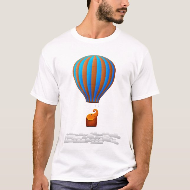 T-shirt Éléphant de vol (Devant)