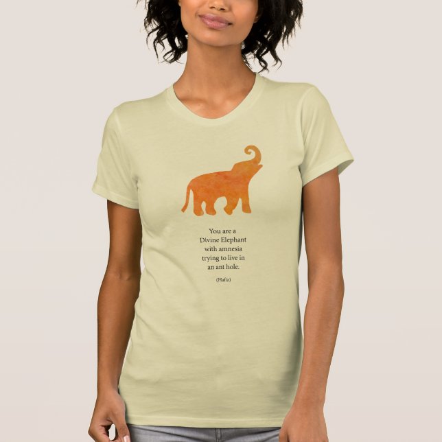 T-shirt Eléphant Divin (Devant)