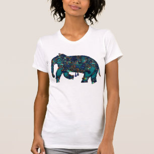 T-shirt Éléphant d'onyx