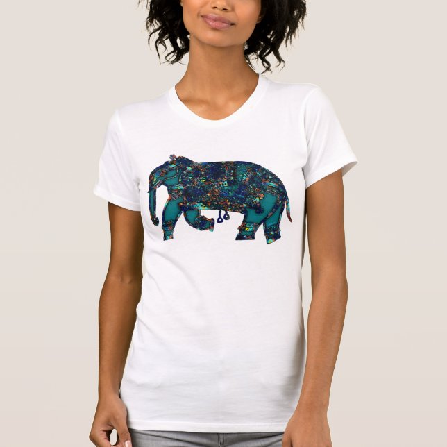 T-shirt Éléphant d'onyx (Devant)