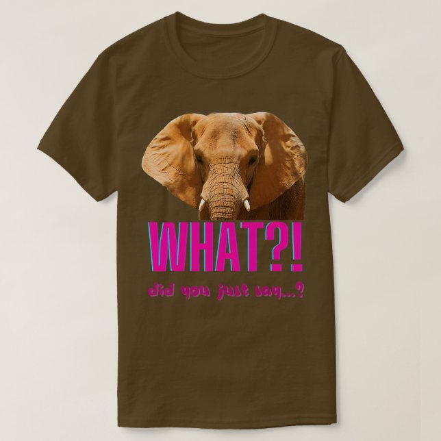 T-shirt Elephant Ears  (Design devant)